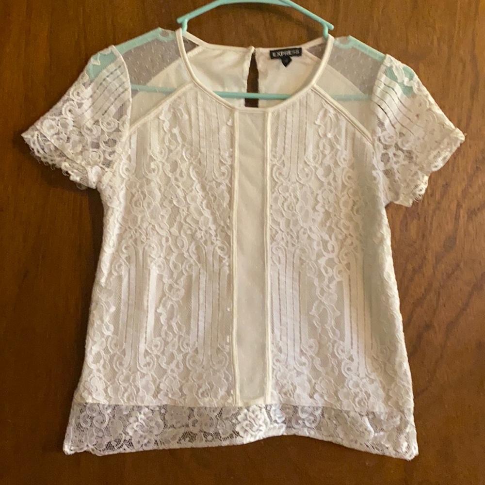 Express Lace Dress Shirt